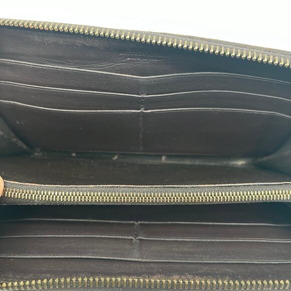 BOTTEGA VENETA Intrecciato Woven Leather Zip-Around Long Wallet - Picture 14 of 15